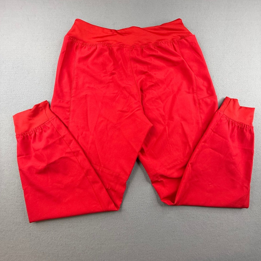 WonderWink W123 Scrub Jogger Womens Medium Petite Red Cargo Athletic Pants 5555P - Picture 3 of 12